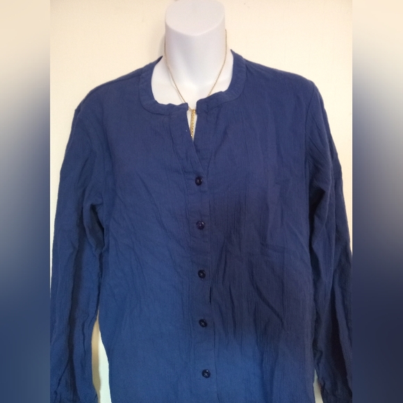 Coldwater Creek Tops - 🛍BUNDLE ONLY🛍 COLDWATER CREEK LADIES BLUE LONG SLEEVE TOP